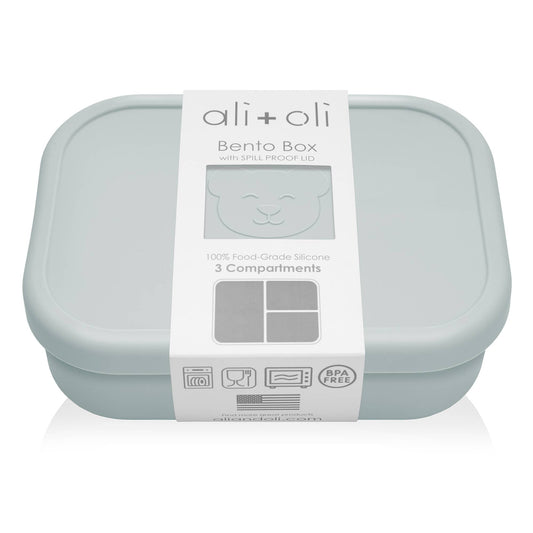 Ali+Oli Leakproof Silicone Bento Box | Dream Blue