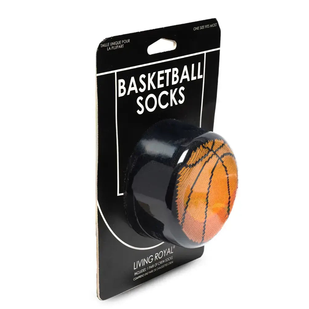 3D Packaged Crew Socks | Basketball
