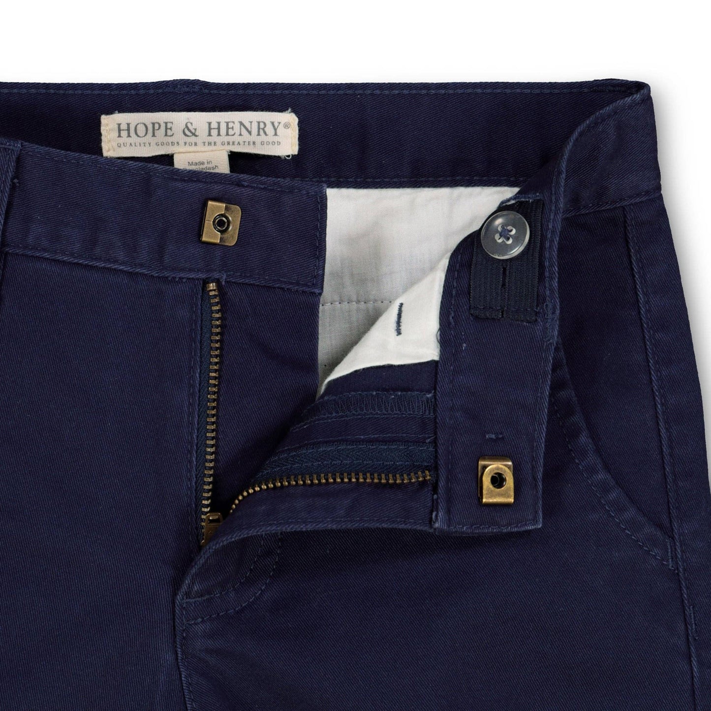 Stretch Twill Organic Chino | Stretch Navy