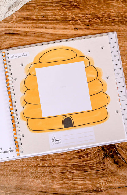 Honey Bee Luxury Baby Memory Book