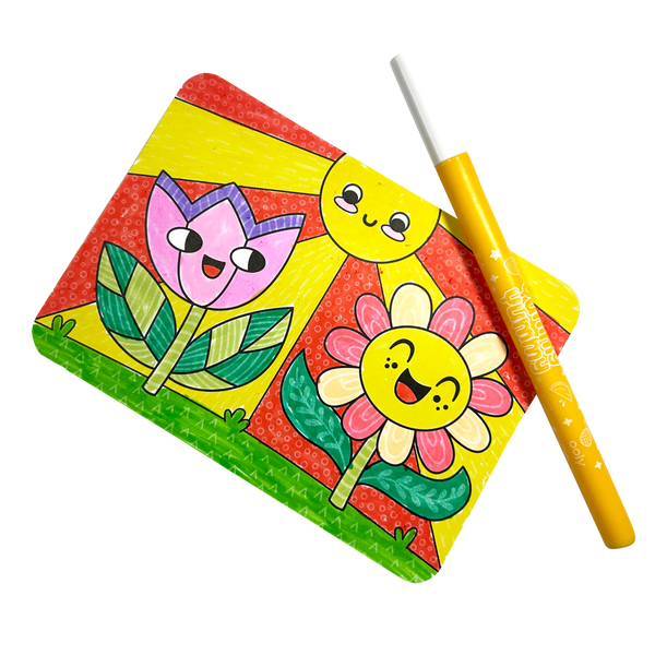 Undercover Art Hidden Patterns Color Activity - Garden Pals