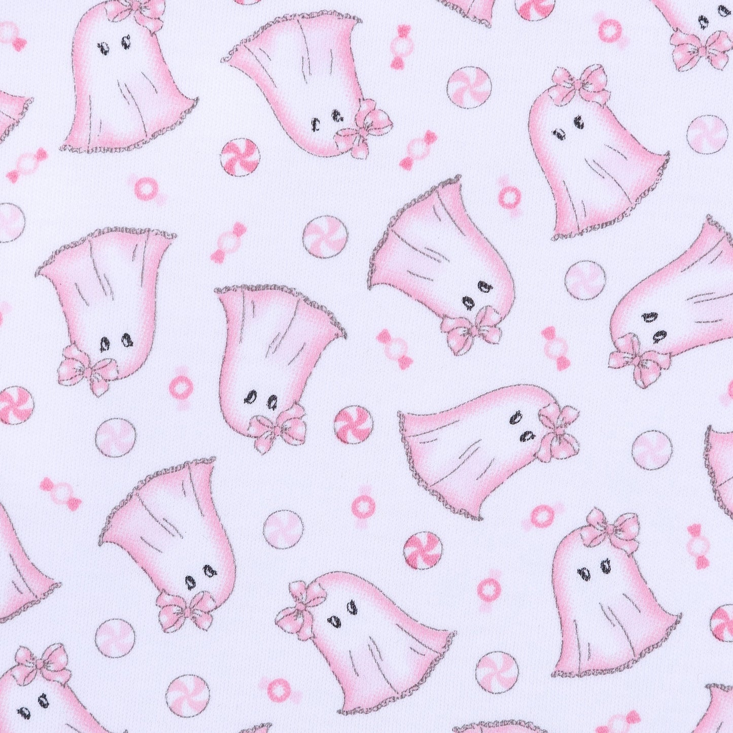 My Little Boo Pink Zipper Footie