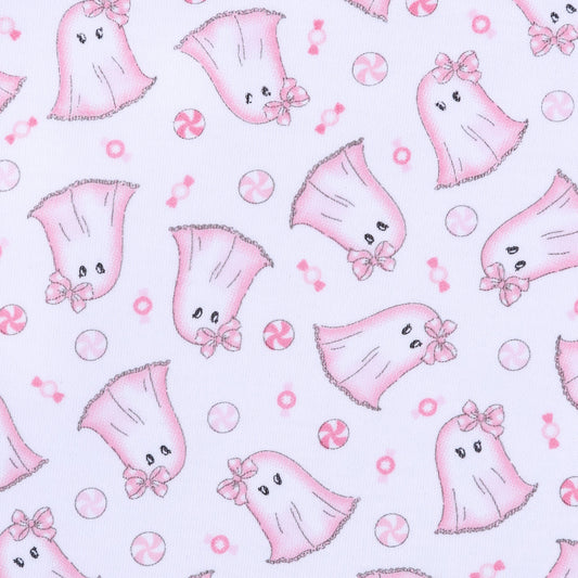 My Little Boo Pink Zipper Footie