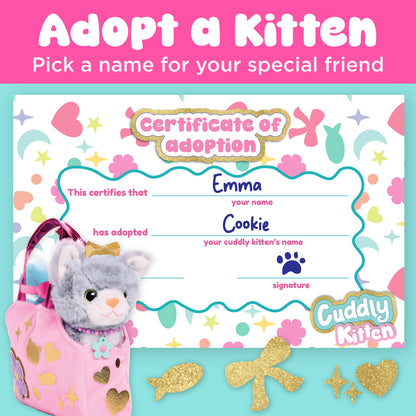 Decorate a Cuddly Kitten Craft