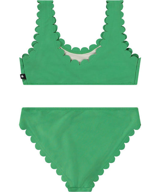 Nolina Scalloped Two-Piece | Garden Green