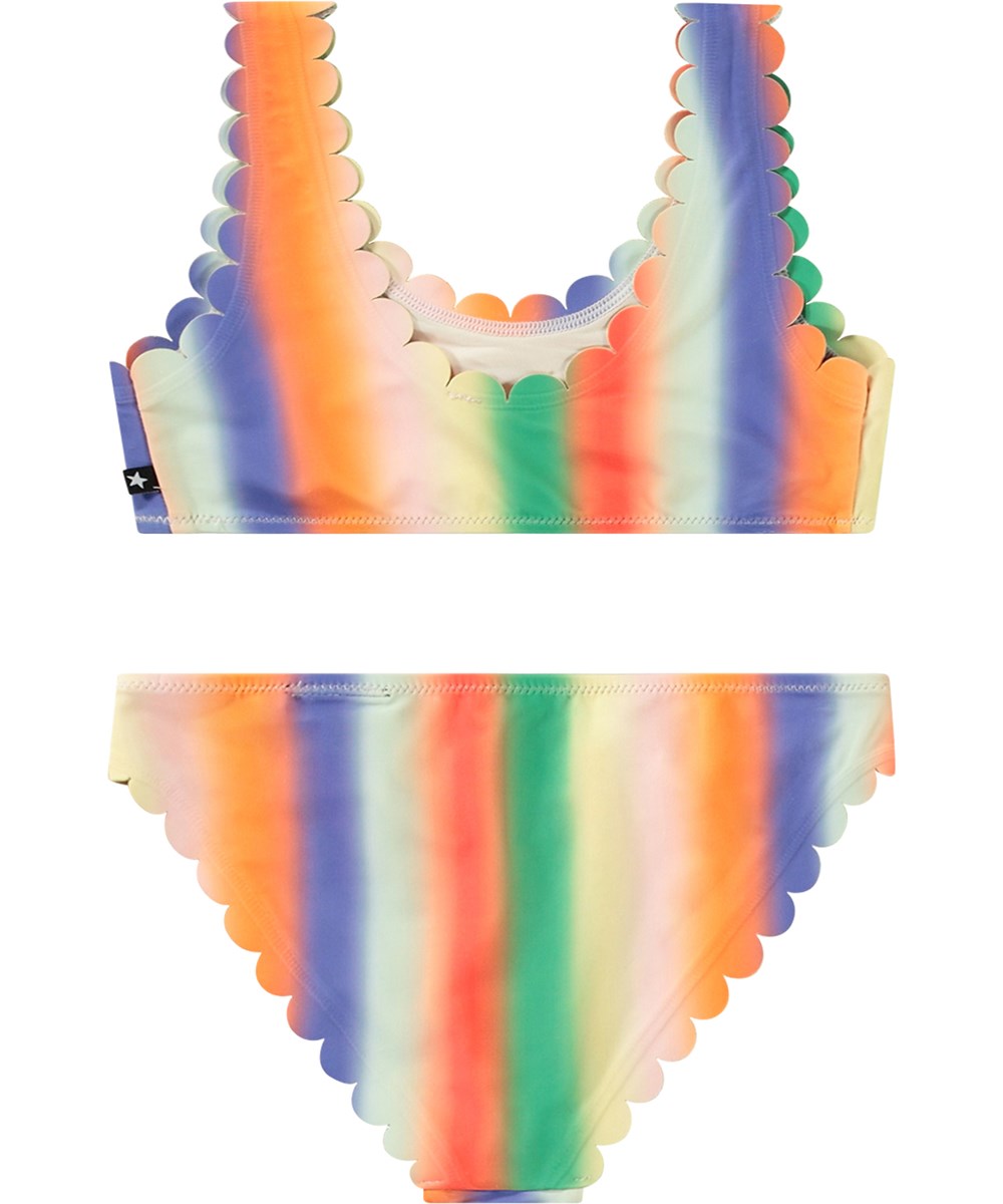 Nolina Scalloped Two-Piece | Rainbow Light