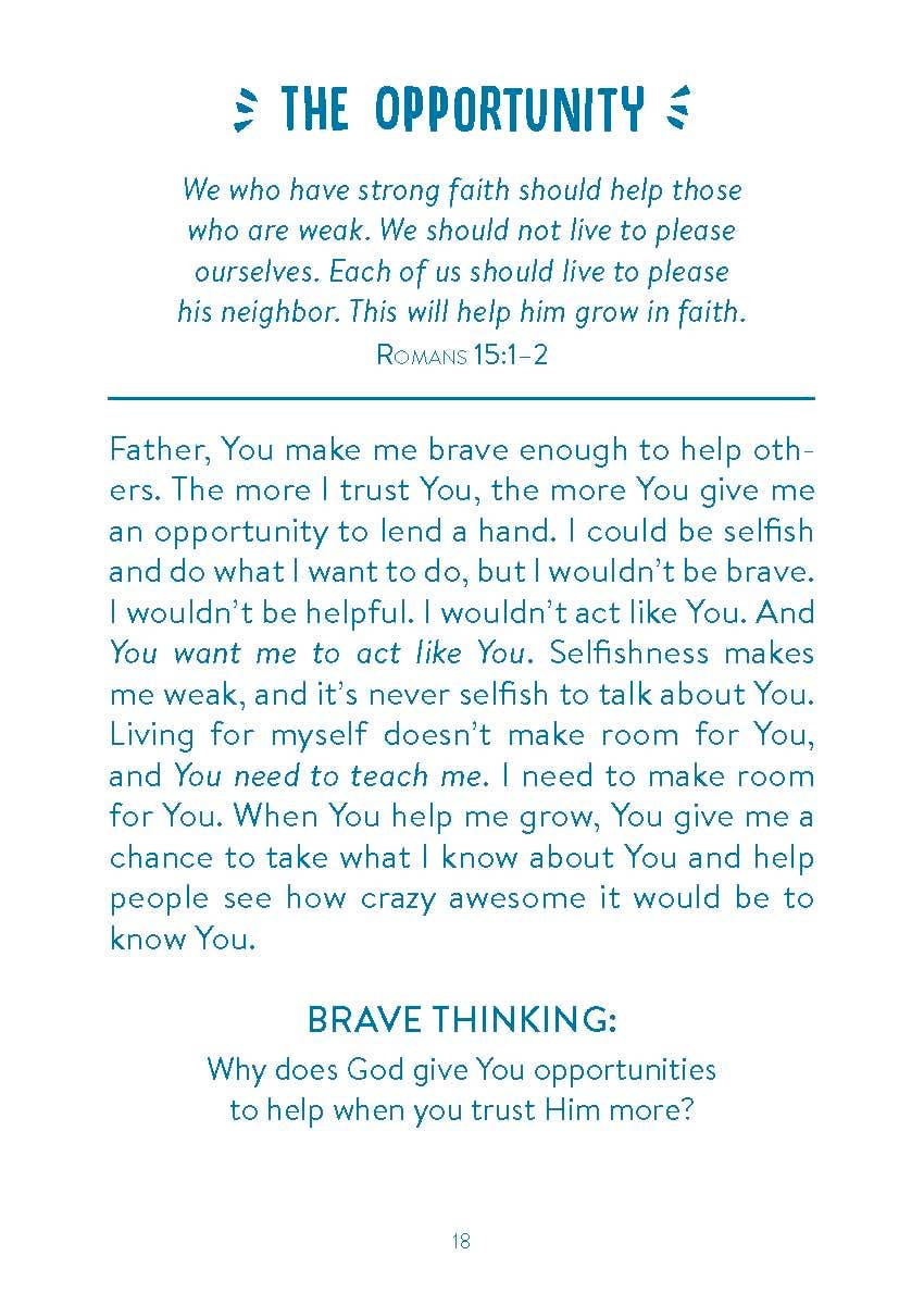 3-Minute Prayers for Brave Boys