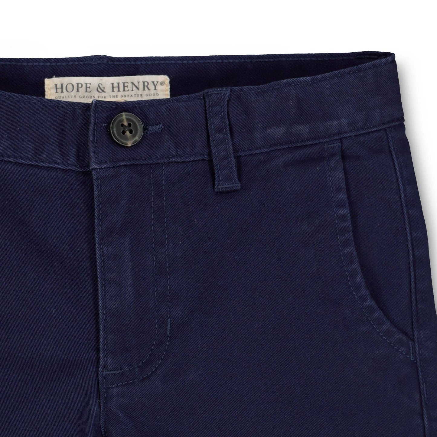 Stretch Twill Organic Chino | Stretch Navy