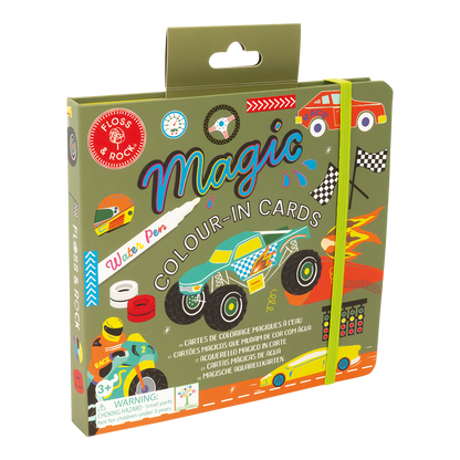 Magic Color Changing Water Cards | Cars