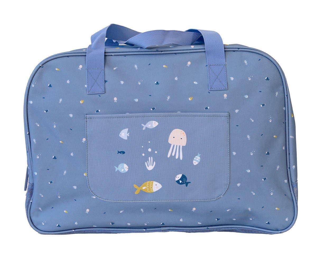 Beach Bag with Mesh | Fish