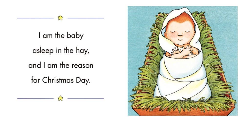 Christmas in the Manger | Padded Board Book