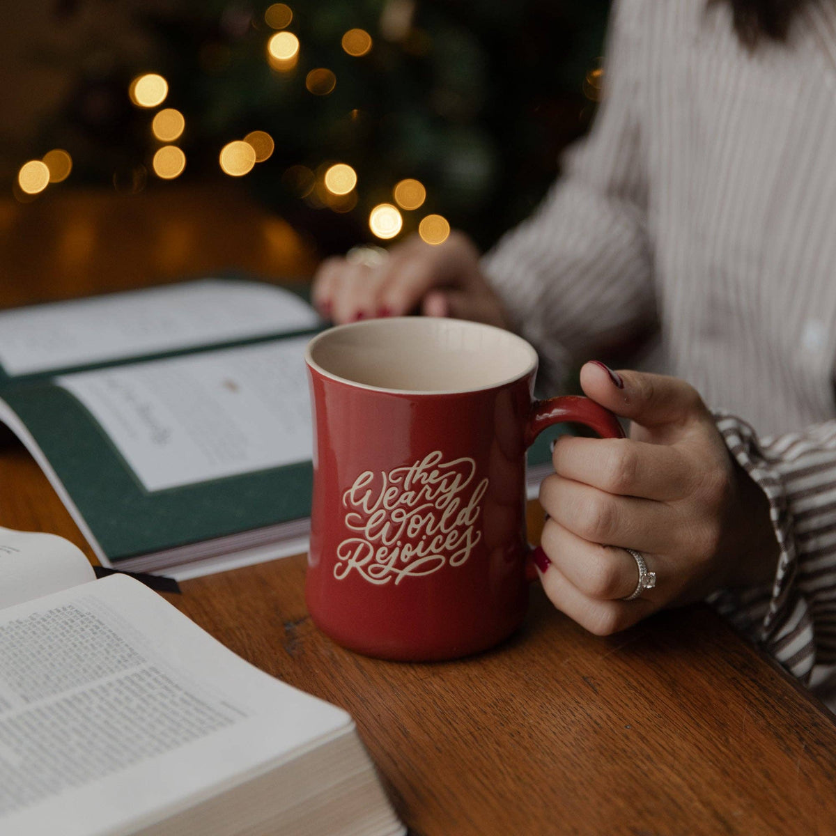 The Weary World Rejoices Mug