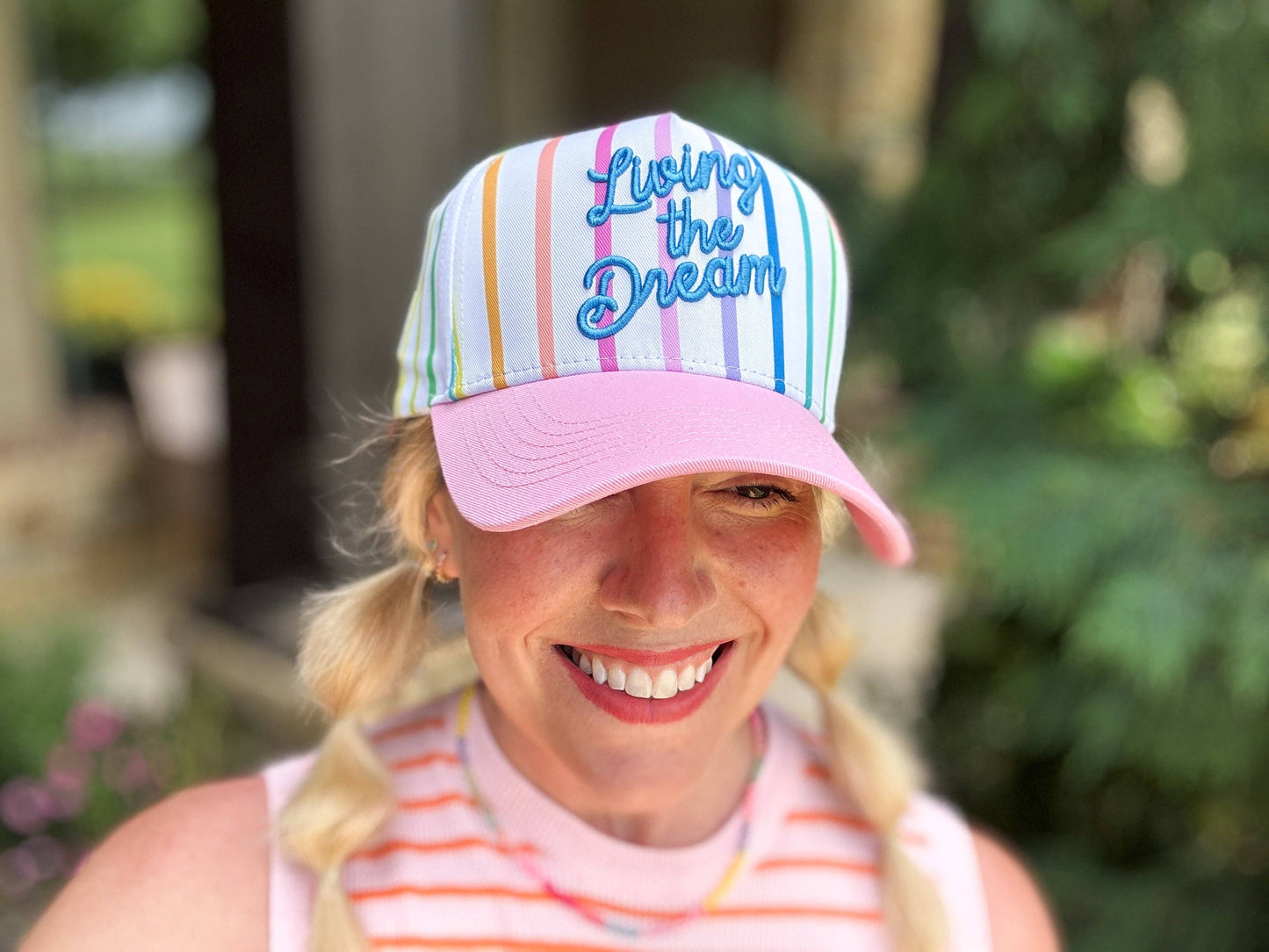 Embroidered Baseball Cap | "Living the Dream"