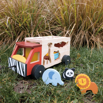 Shape Sorting Safari Truck