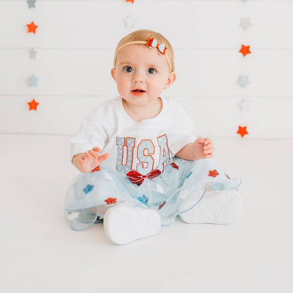 USA Sequin Stars Tutu - Fourth of July - Kids Clothing