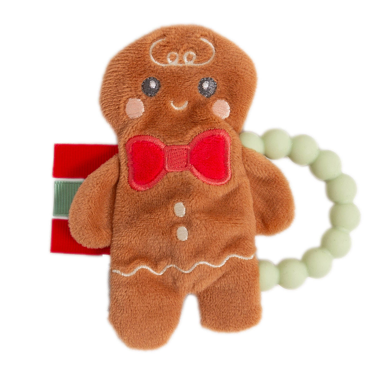 Baby Crinkle Teether Toy | Gingerbread