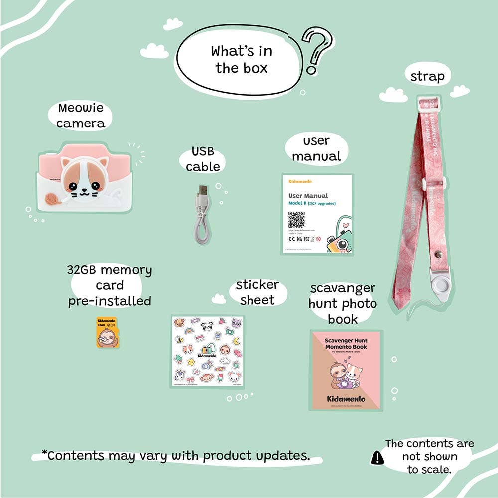 Meowie the Cat | Kids Digital Camera