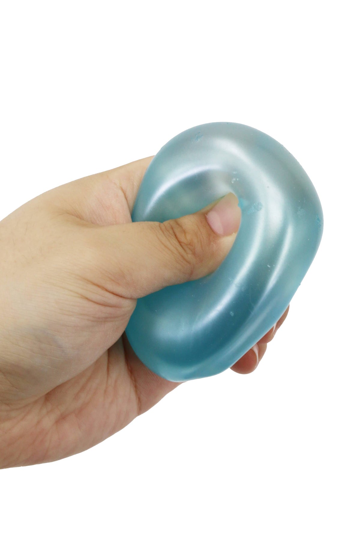 Pearlescent Coconut Oil Filled Squishy Ball | Assorted
