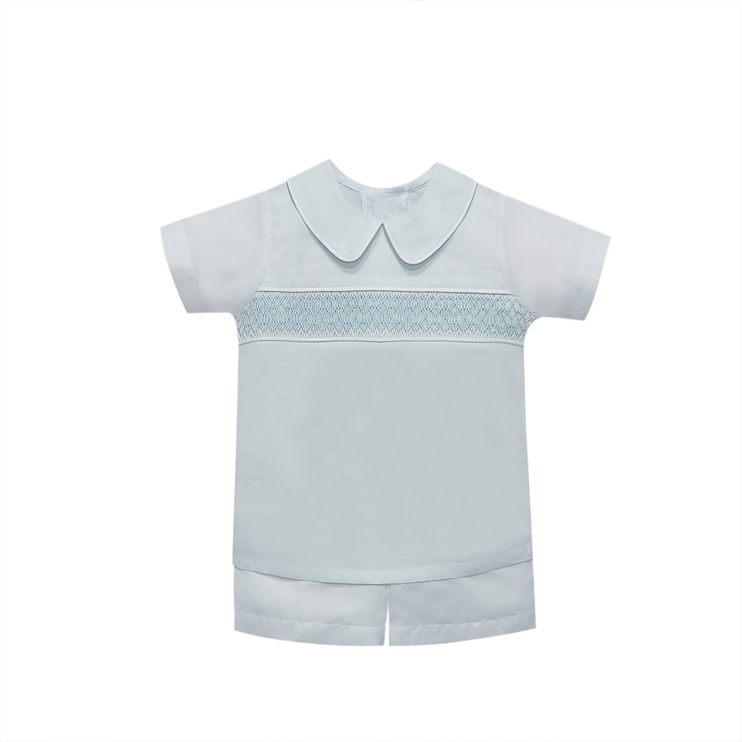 Blue Asher Short Set | Sweet Pea Puff