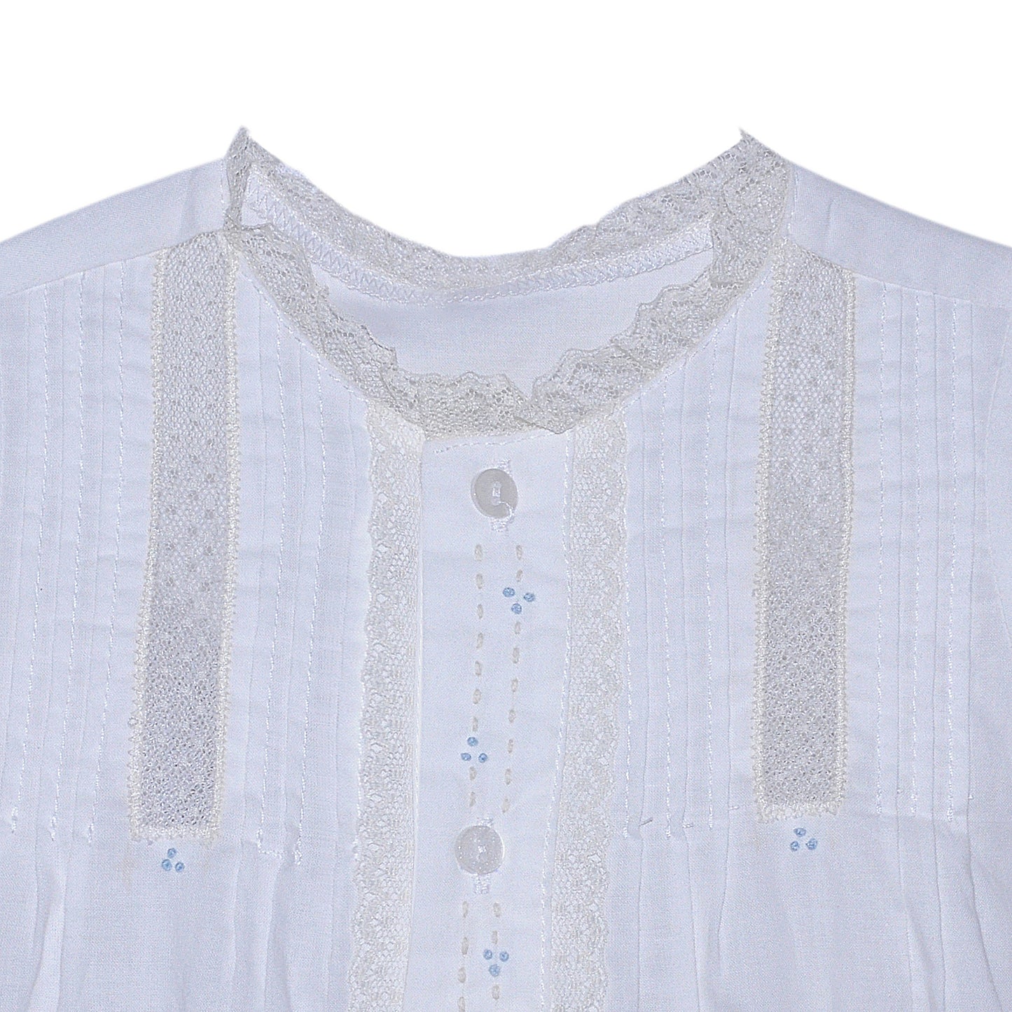 White Casey Boy Daygown