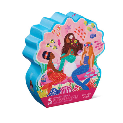 36-Piece Shaped Box Puzzle - Mermaid Dreams