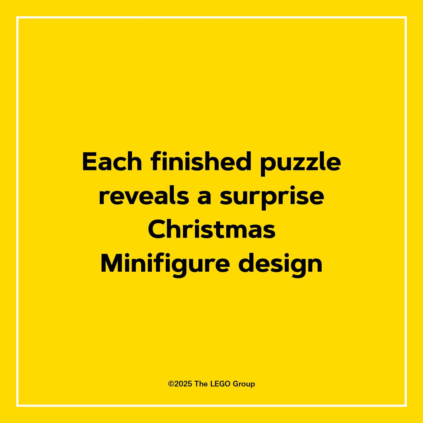 LEGO Mystery Minifigure Mini Puzzle