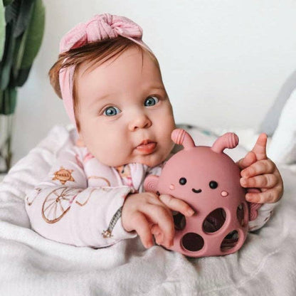 Garden Party Collection - Honey Bee Teether | Lemon