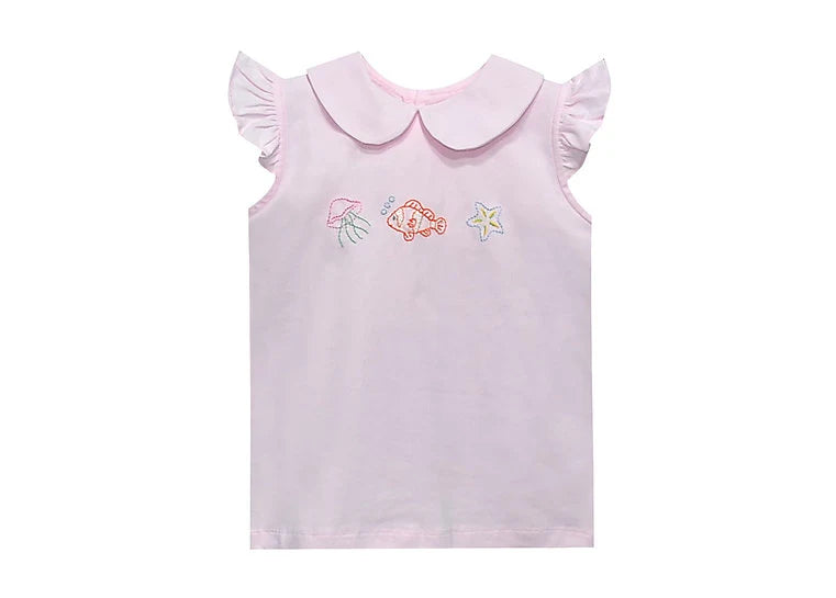 Pink Emma Blouse I Ocean Charms