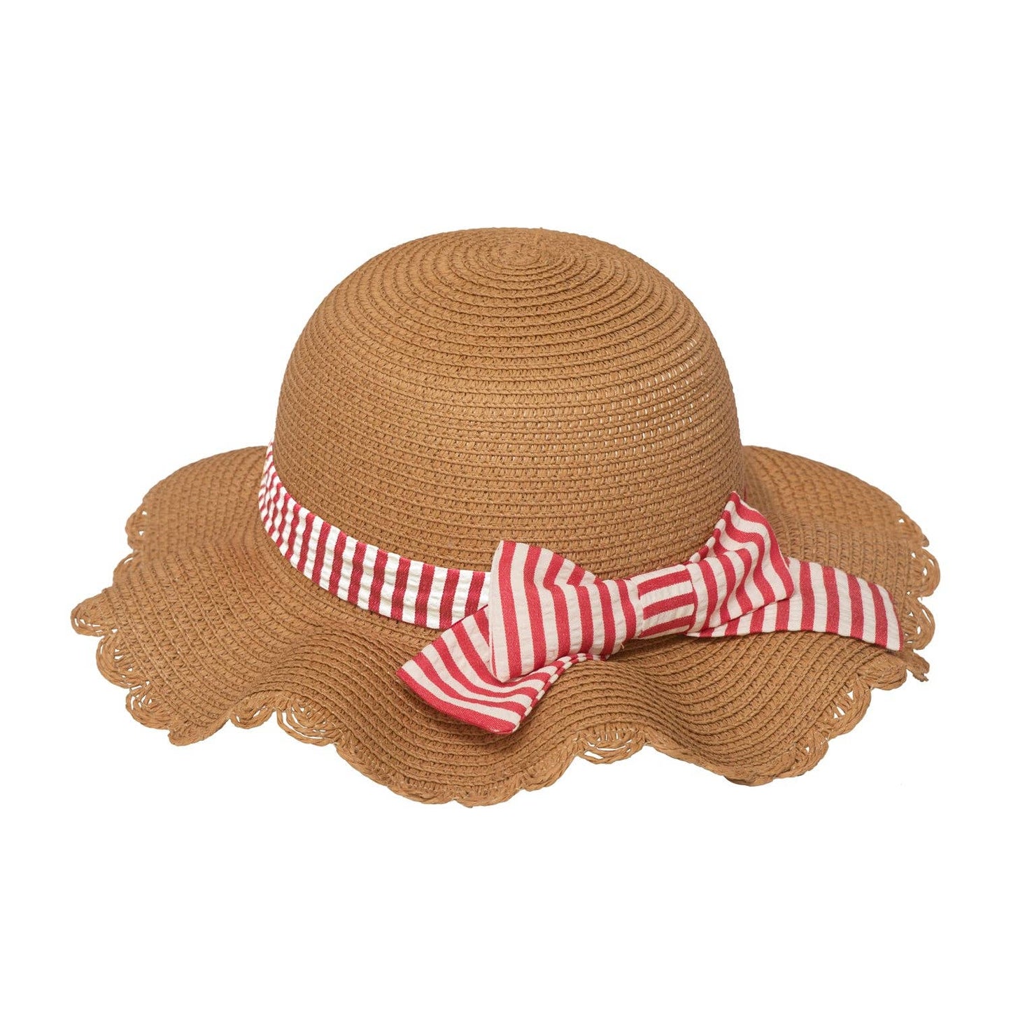 Scalloped Straw Sun Hat | 3-6 Years