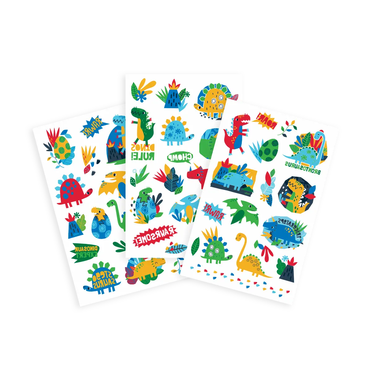 Tattoo Palooza Temporary Tattoos: Dino Days