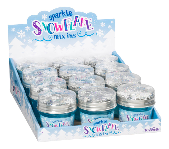 Snowflake Mix Ins Slime & Confetti Kit