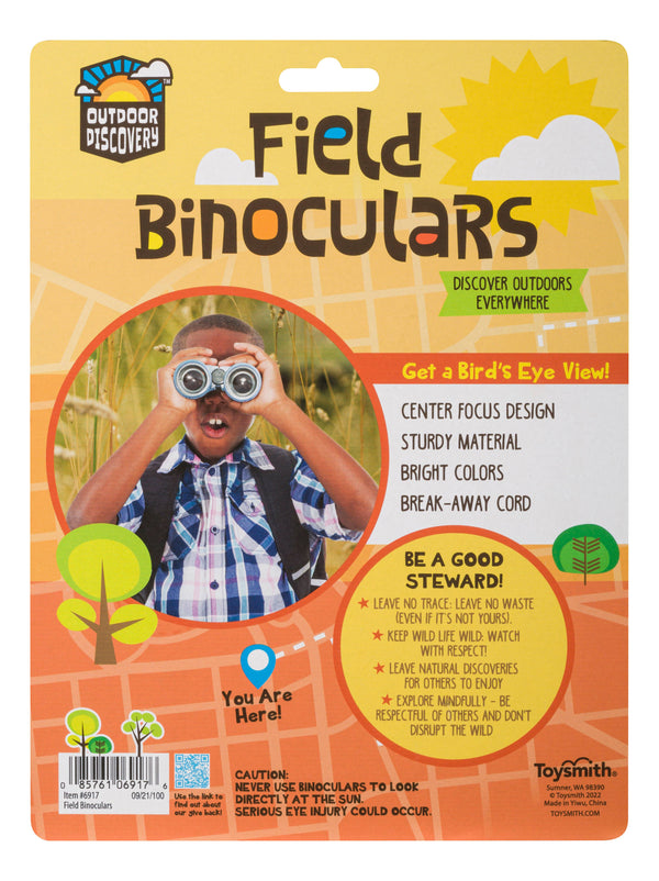 Outdoor Discovery Field Binoculars | Assorted Colors