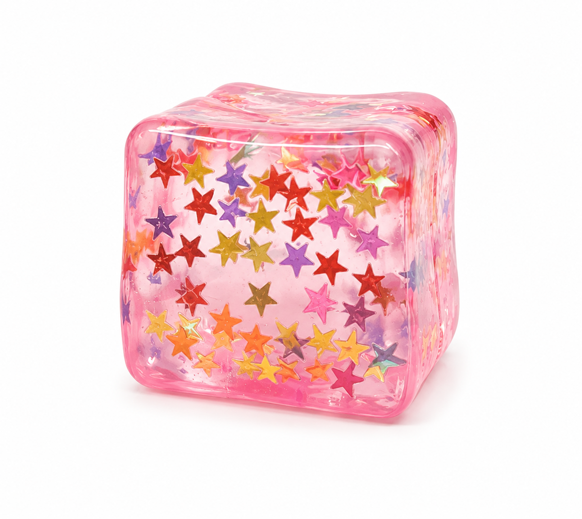 Sugarplum Sparkle Holiday Cube Squishy