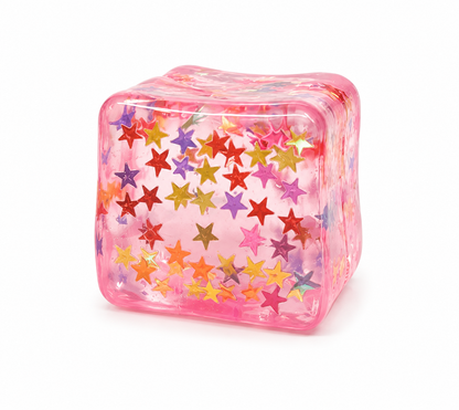 Sugarplum Sparkle Holiday Cube Squishy