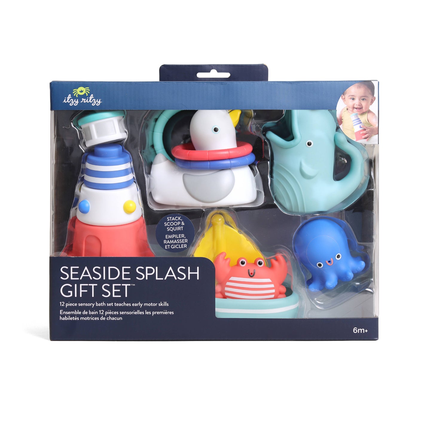 Seaside Splash Gift Set Bath + Water Toy