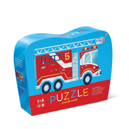 12-Piece Mini Puzzle - Fire Truck