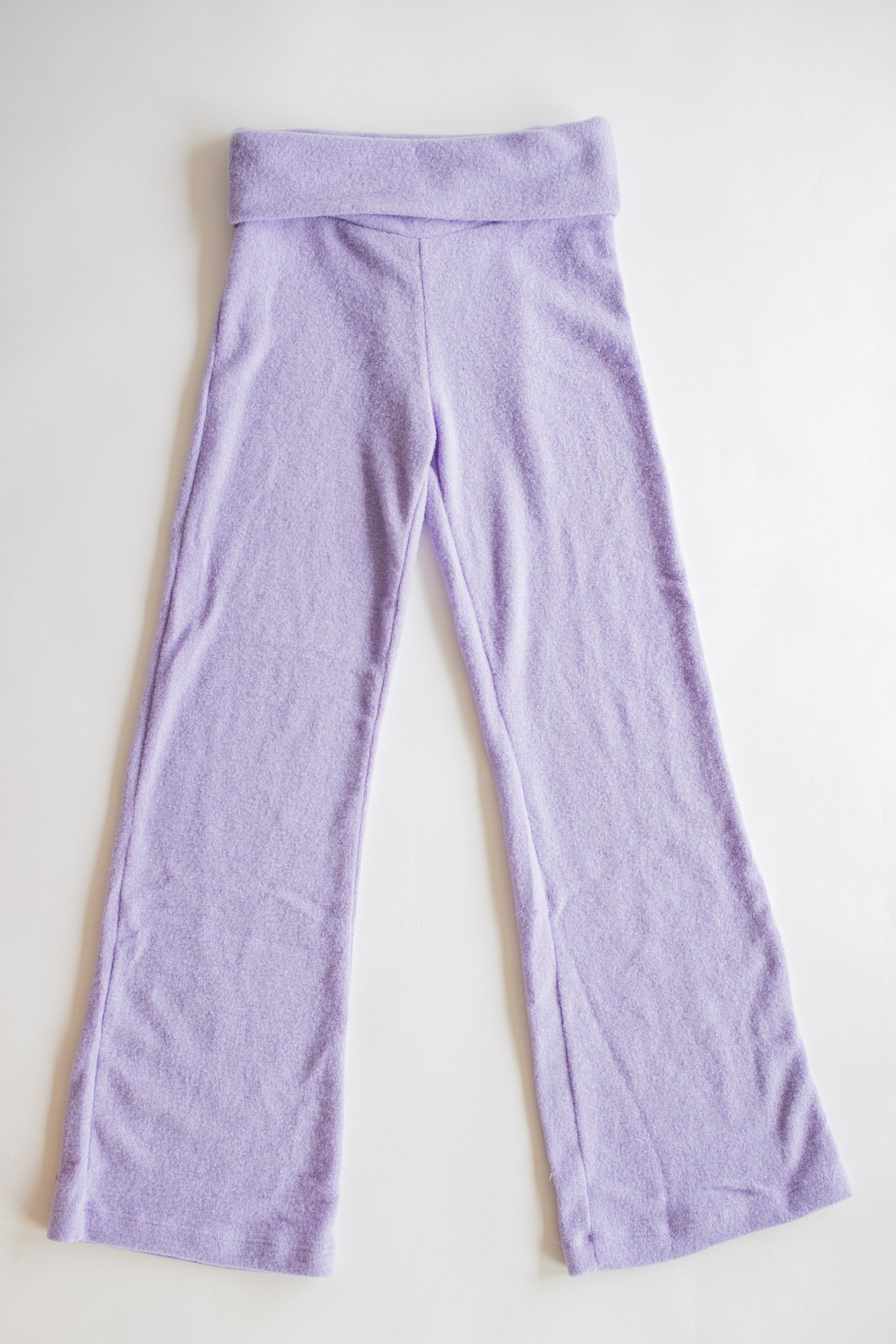 Foldover Plush Pant | Lavender