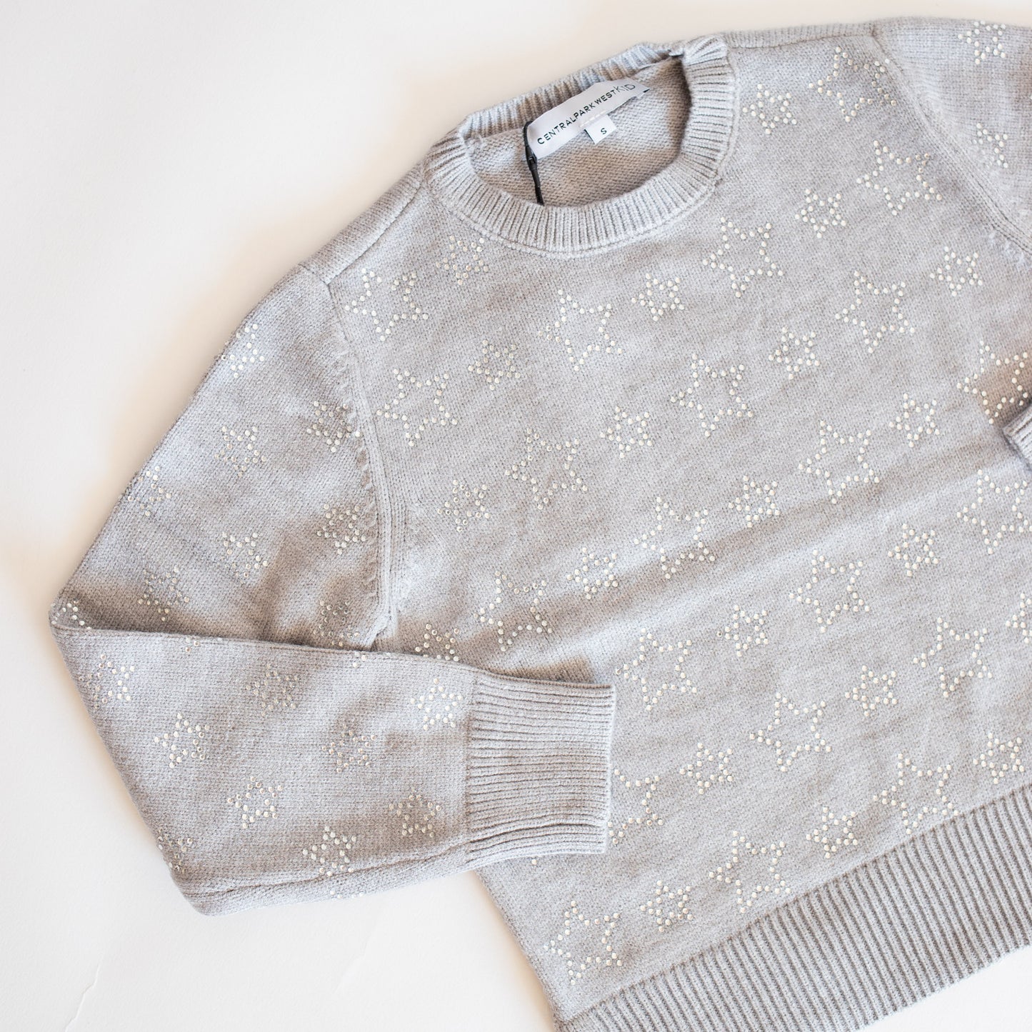 Lottie Crystal Star Crew | Heather Grey