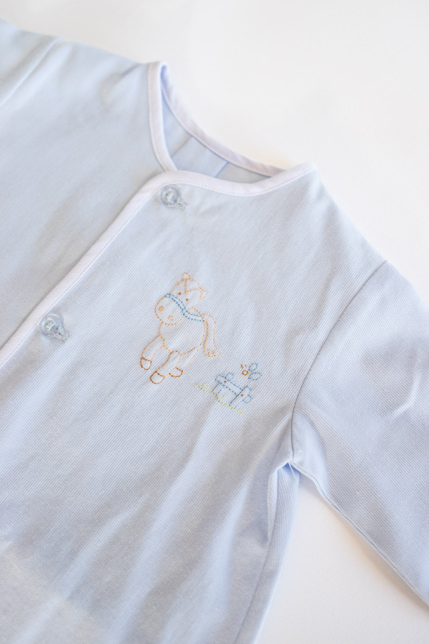 Pique Day Gown | Farm Horse, Blue