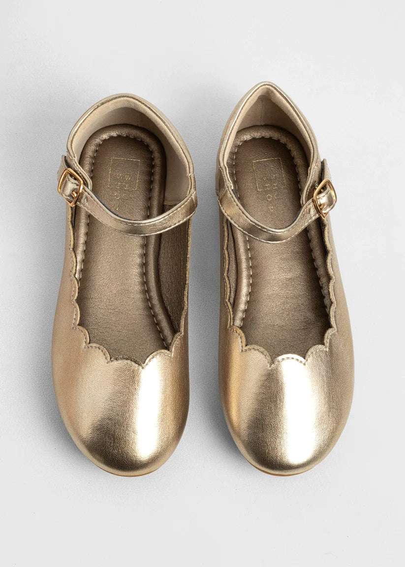 Agatha Mini Mary Jane | Light Gold