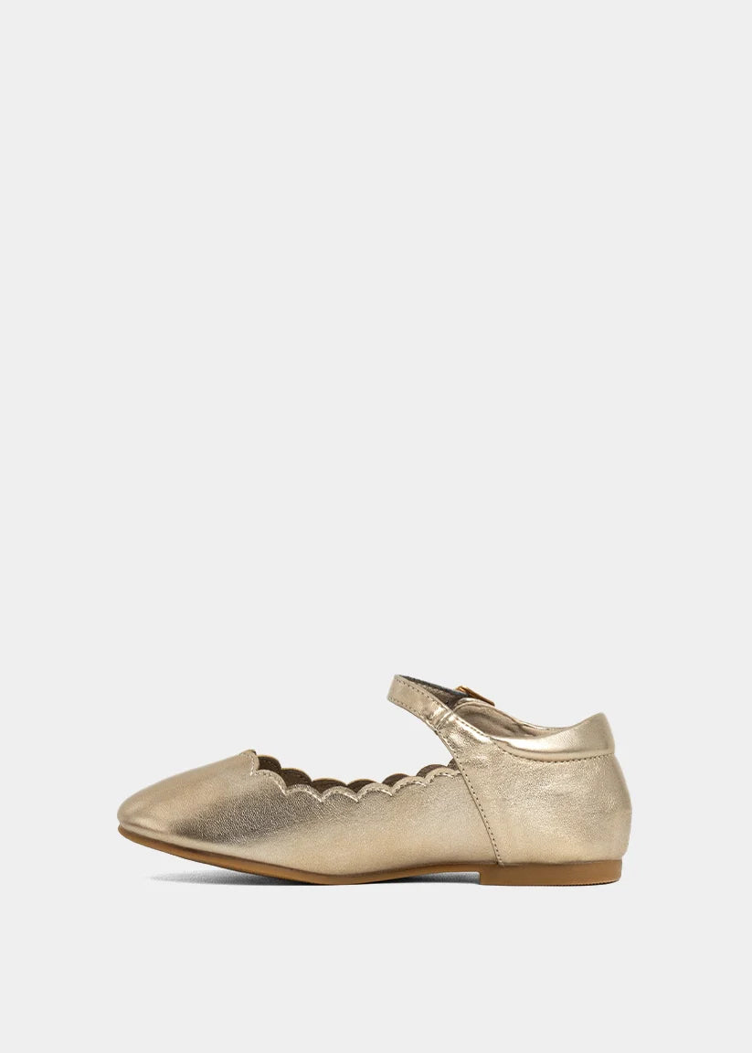 Agatha Mini Mary Jane | Light Gold