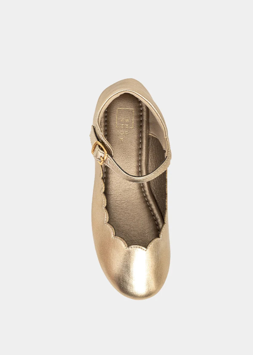 Agatha Mini Mary Jane | Light Gold