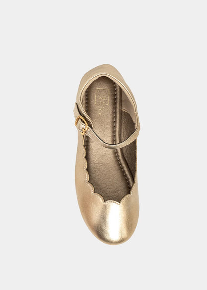 Agatha Mini Mary Jane | Light Gold