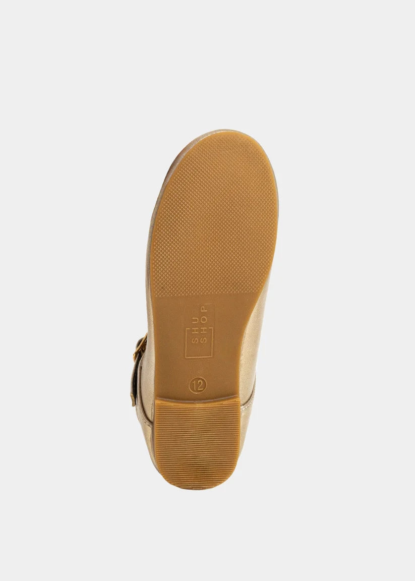 Agatha Mini Mary Jane | Light Gold