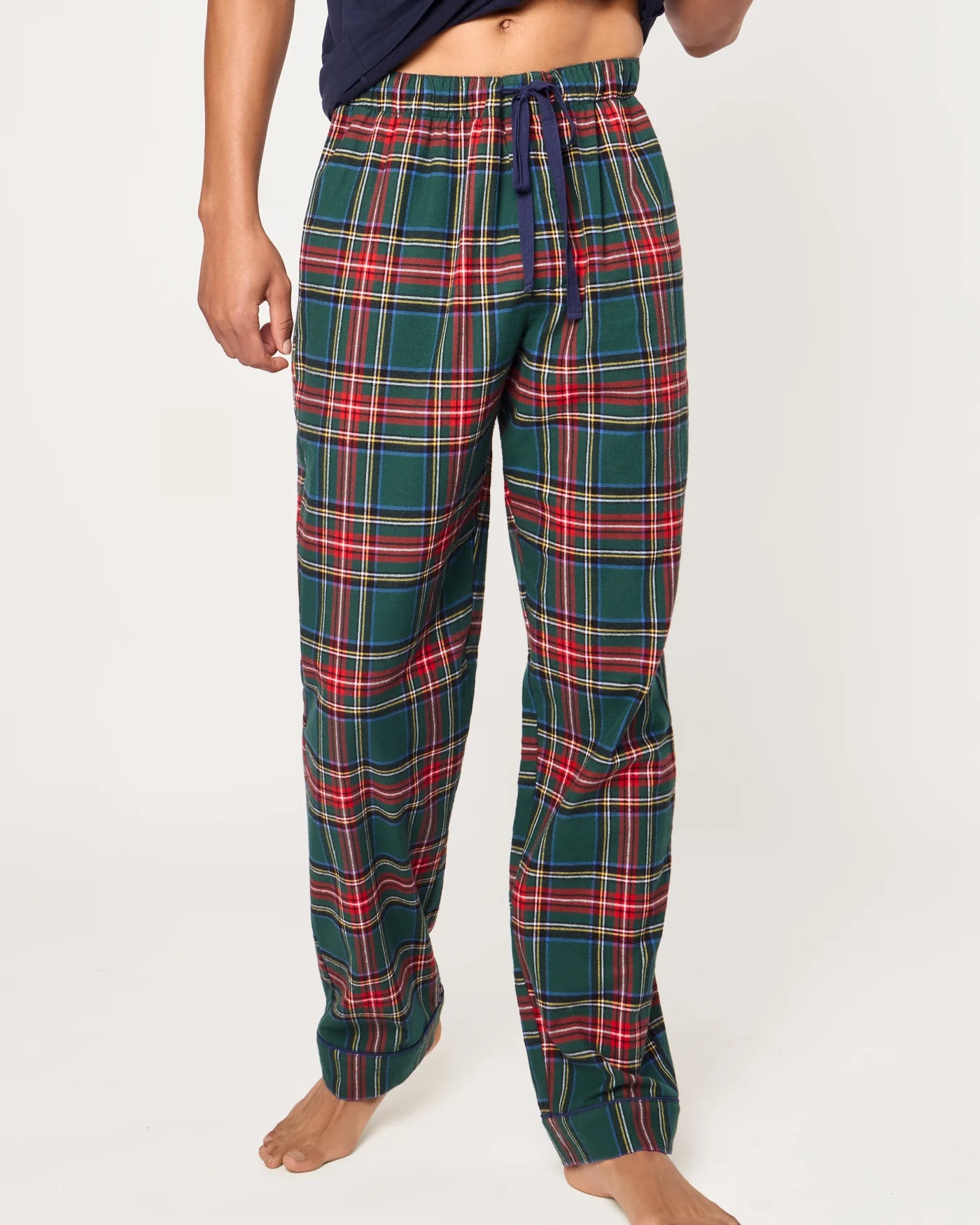 Men's Brushed Twill Pants | Kensington Tartan