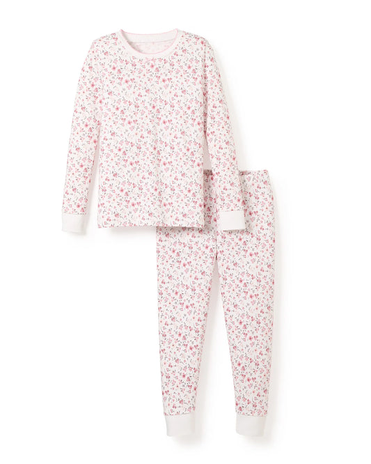 Kid's Pima Snug Fit Pajama Set | Dorset Floral