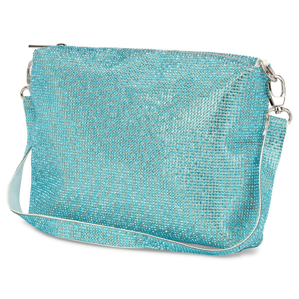 Aquamarine Crystal Crossbody