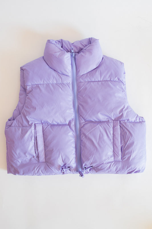 Puffer Vest | Lavender