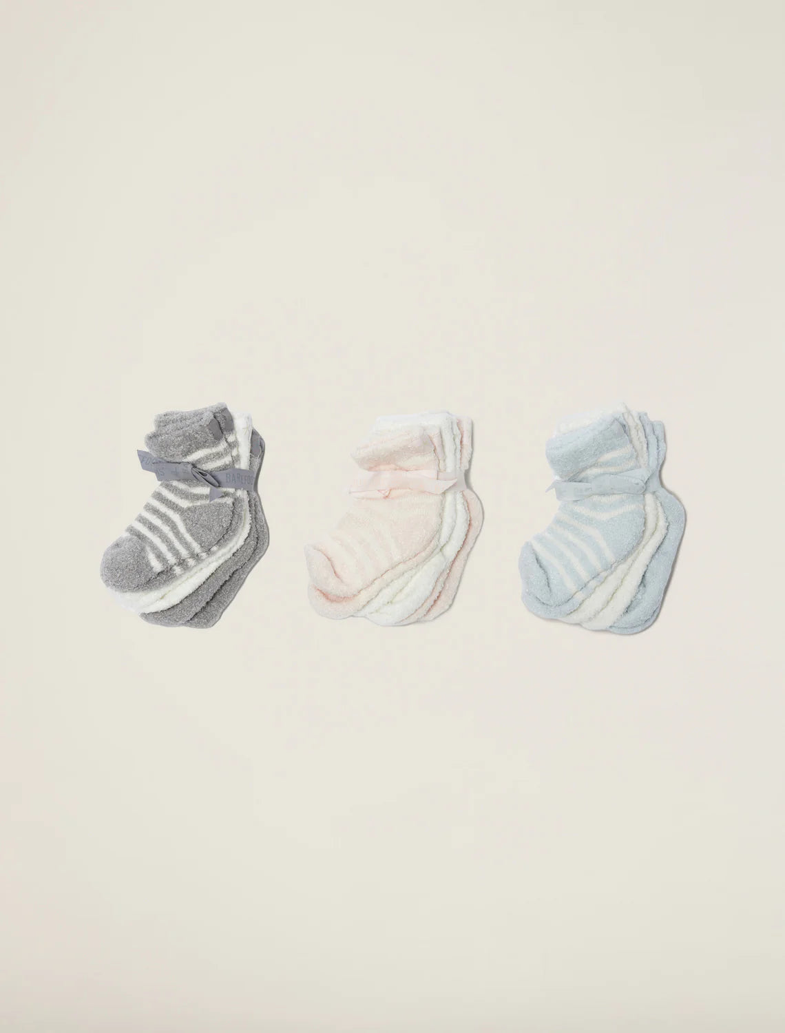 CozyChic 3 Pair Infant Sock Set | Pink
