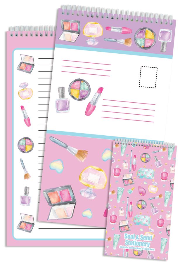 Beauty Fun Seal & Send Stationery